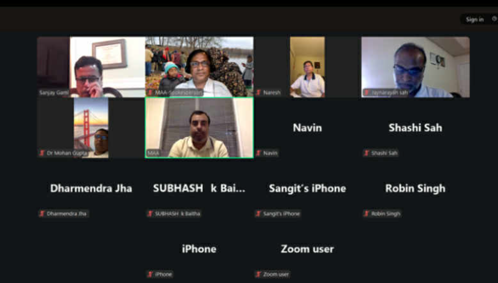 बिदेशमा बसेर पनि आफ्नो सभ्यता र संस्कृतिको संरक्षण गर्दै अमेरिकामा रहेको MAA-